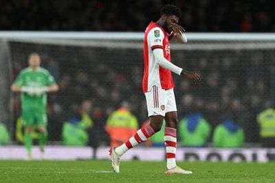 Thomas Partey’s brief return sums up miserable night as Arsenal fall flat in Liverpool defeat