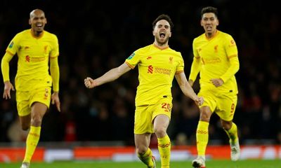 Jürgen Klopp hails ‘world class’ Diogo Jota after double cuts down Arsenal