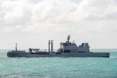 New Zealand water ship unloads in Tonga as other aid trickles in