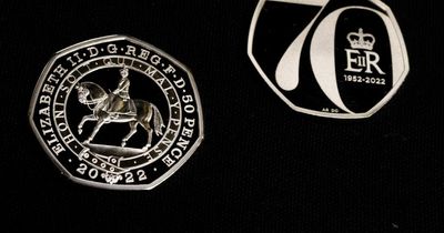 50p coin marking Queen’s Platinum Jubilee to enter circulation in February