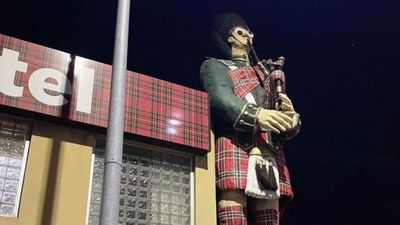 Googly-eye damage to Big Scotsman 'quite upsetting' as pranksters come forward