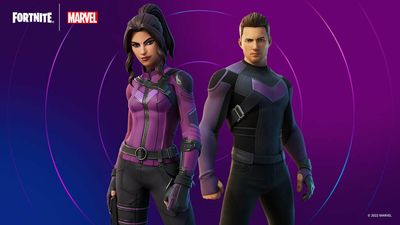 Clint Barton and Kate Bishop from Marvel’s Hawkeye make it to Fortnite