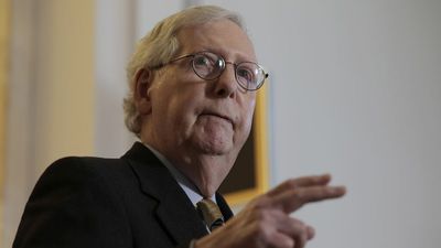 Mitch McConnell says Black people vote "in just as high a percentage as Americans"