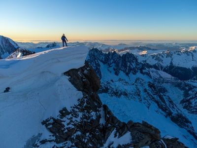 Dubouloz joins mountain greats with solo climb of Grandes Jorasses