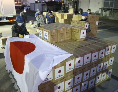 Japan dispatches planes with water, supplies for Tonga