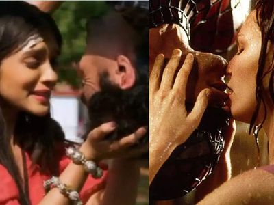 Yeh Rishta Kya Kehlata Hai steals romantic scene between Harshad Chopda and Pranali Rathod from Spiderman; fans share memes on social media