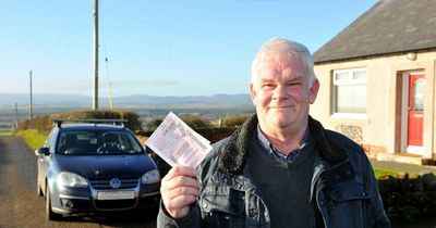 Fine for Dumfries and Galloway motorist for parking in spot he's used for more than 20 years