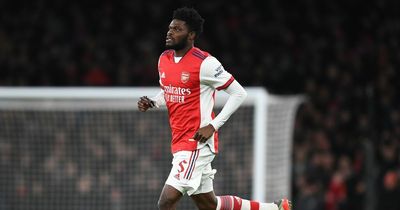 Thomas Partey sends Arsenal fans passionate Instagram message after Liverpool Carabao Cup defeat