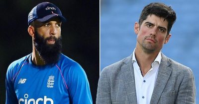 Moeen Ali clarifies Alastair Cook 'row' after pair's awkward TV exchange during Ashes