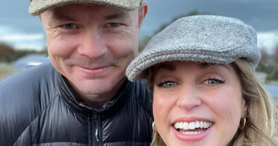 Amy Huberman left Brian O'Driscoll 'mortified' as she jokes people should feel more sorry for her on his birthday