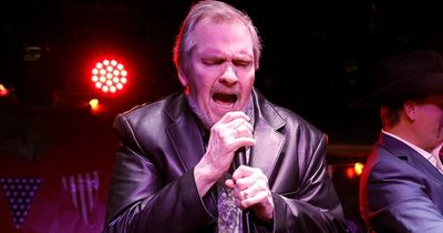 Meat Loaf pictured for the last time on stage before his death aged 74