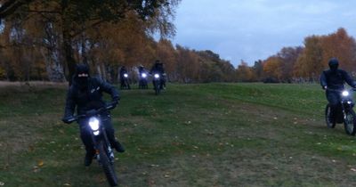 Off-road E-bikers causing 'damage and distress' at Nottingham park