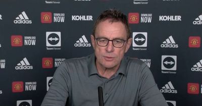 Manchester United manager Ralf Rangnick reacts to Newcastle transfer interest in Jesse Lingard