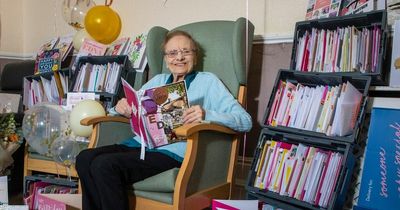 Glasgow woman gets 4,500 cards after care home appeal to make her 101st birthday special