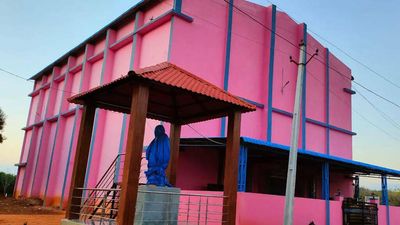 New Mini Stadium inaugurated at SATS chief village Allipuram