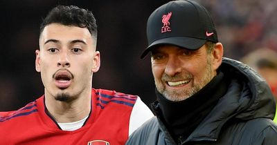 Jurgen Klopp again looking at Arsenal's Gabriel Martinelli ahead of Liverpool transfer