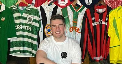 Dublin lad sets up online business collecting and selling vintage football jerseys