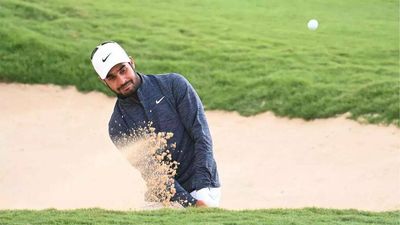 Shubhankar Sharma T-14 in Abu Dhabi despite blustery winds
