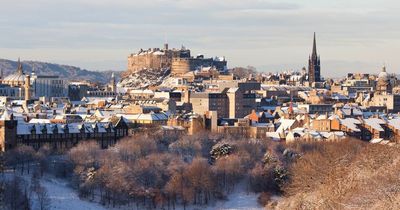 Edinburgh weather as BBC forecasts snow and sleet in the capital