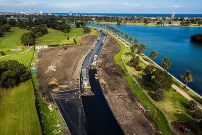 Albert Park Formula 1 modification works complete