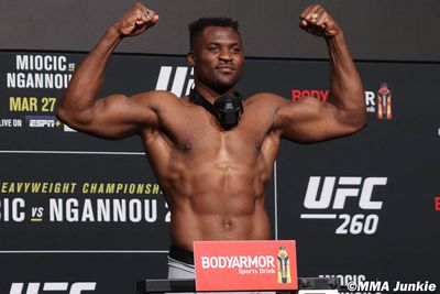 UFC 270 weigh-in results and live video stream (noon ET)