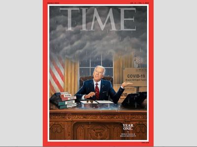 Time magazine marks Biden’s first year with bleak cover