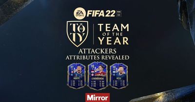 FIFA 22 TOTY attackers stats revealed with items now in packs including Lionel Messi