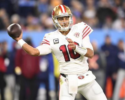 Kyle Shanahan not worried about Jimmy Garoppolo throwing with injuries