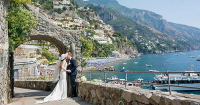 Inside My Wedding: NI couple's dream day on the Amalfi Coast