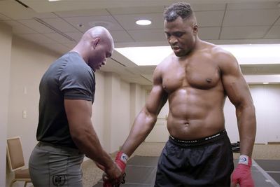 UFC 270 ‘Embedded,’ No. 5: Fellow champ Kamaru Usman helps prep Francis Ngannou