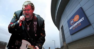 When Meat Loaf rocked Nottingham and delighted the crowd with a giant inflatable bat!