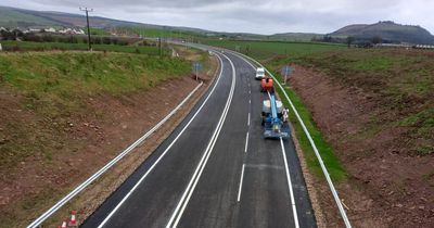 Anticipated new Ayrshire A77 town bypass to open 'in weeks' as fresh pictures reveal progress