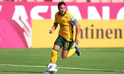 Record-breaker Sam Kerr moves out on her own after remarkable Matildas scoreline