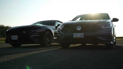 VW Jetta GLI Surprises In Drag Races Against Ford Mustang EcoBoost