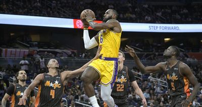 Lakers player grades: LeBron James, Carmelo Anthony lead second-half surge vs. Magic