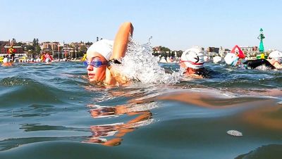 Hundreds enter Newcastle Australia Day harbour swim