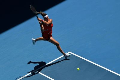 Sabalenka conquers serving yips to make Australian Open last 16