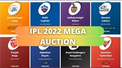 Sports: 1,214 players register for IPL 2022 mega auction