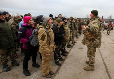 Residents of Ukrainian city near Russian border brace for the unknown