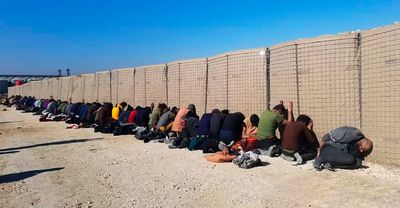 US-backed fighters chase IS gunmen near prison in Syria