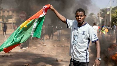 Burkina police fire tear gas at protesters angry over mounting jihadist violence