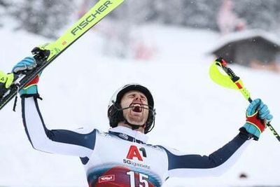 Dave Ryding makes history with Britain’s first alpine skiing World Cup gold