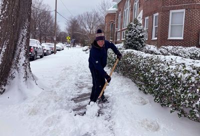 Coast along Virginia and the Carolina's gets snow, ice