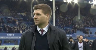 Liverpool fans love what Steven Gerrard did in front of Everton fans at Goodison Park