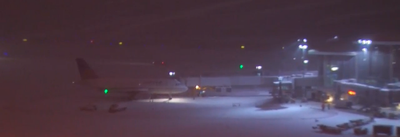 Delta plane skids off runway at North Carolina airport