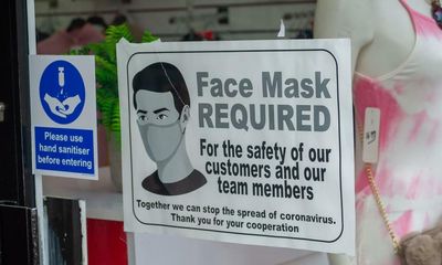 Keep wearing masks, charities urge as Covid measures are lifted in England