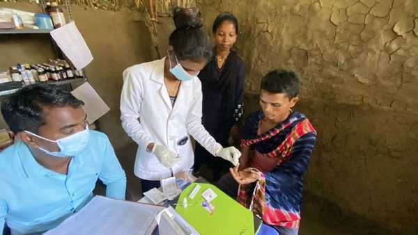 Covid spreads among Indian healthcare workers as Omicron wave surges