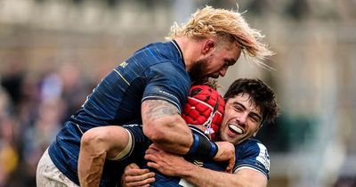 Leinster romp into Champions Cup knockouts with big 64-7 Rec victory