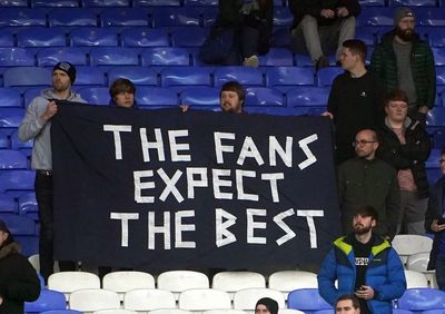 Duncan Ferguson has no problem with Everton fans’ protest after defeat to Aston Villa