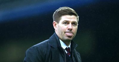 What Steven Gerrard did at full-time whistle after Aston Villa win at Everton